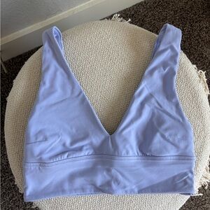 Light purple Lululemon sports bra